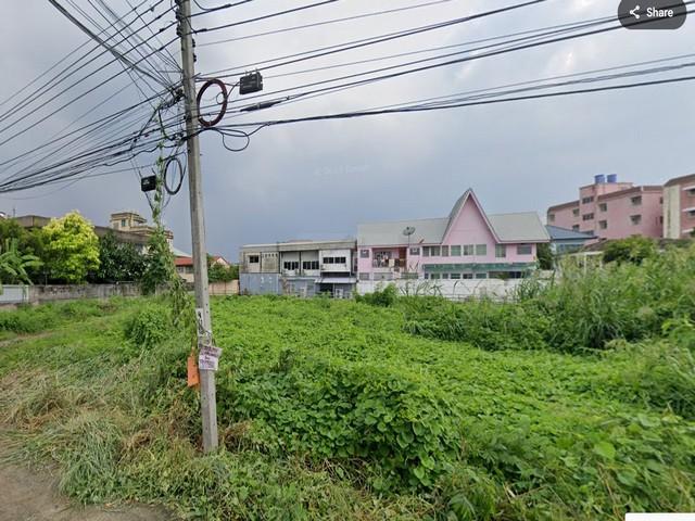 ขายที่ดินเปล่า 304 ตารางวา ซอยลาดพร้าว 115 แปลงสี่เหลี่ยมสวย ตรงข้ามเดอะมอลล์ บางกะปิ ปากซอยมี MRT สถานีบางกะปิ 2