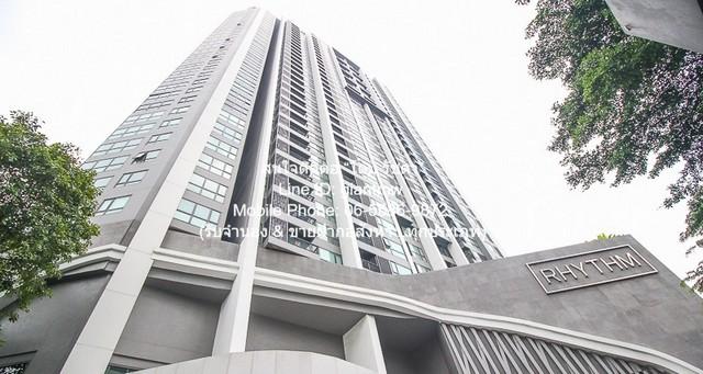 condo. Rhythm Sukhumvit 44/1 ริทึ่ม สุขุมวิท 44/1 ขนาดพื้นที่ 45 SQ.METER 1 ห้องนอน 1 Bathroom 7200000 BAHT ใกล้กับ รถไฟ 1