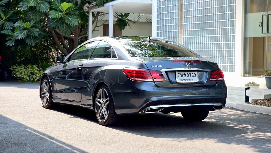 Benz E200 Coupe Amg ปี 2014 สีเทา มือเดียว ไมล์น้อยมาก รูปที่ 16