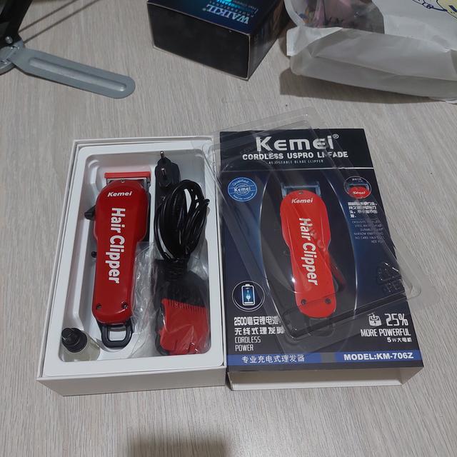ปัตตาเลี่ยน kemei สีแดง(ลับคมแล้ว)