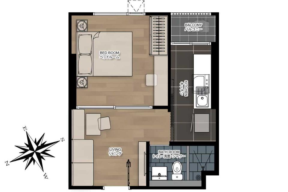 ❤️ BTS-Front 1-Bedroom Condo with Amazing Rooftop River Views | Ideal for Living or Investment 🏙️ 11