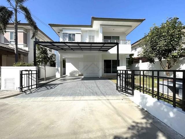 ให้เช่าบ้านเดี่ยว 2 ชั้น หลังมุม โครงการ สราญสิริ รามอินทรา2 ใกล้ซาฟารีเวิร์ล เลี้ยงสัตว์ได้ ถนนปัญญาอินทรา 1