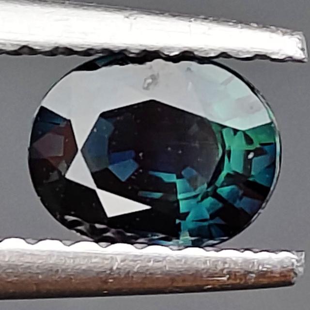 💎 พลอยไพลิน เผาเก่า 💎 น้ำหนัก 0.75 กะรัต รูปย่อยที่ 1