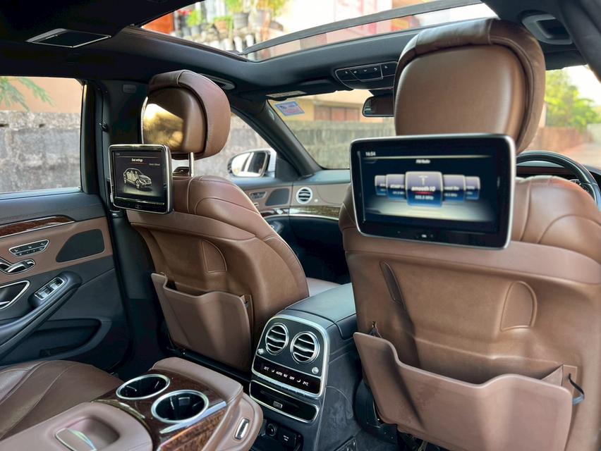 ปี 2017 BENZ S-CLASS, S500e เดียวป้ายแดงคู่มือบุ๊คเซอร์วิสครบ มีประกันภ้ยชั้น1 วิริยะ เหลือ รูปที่ 6