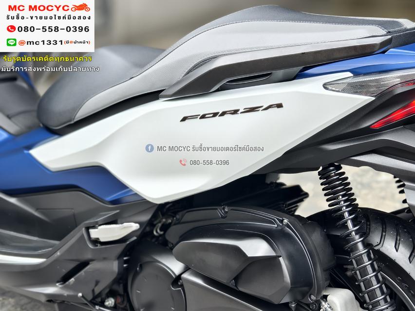 Forza 300 2018 วิ่ง10000โล รถบ้านแท้ เครื่องท่อเดิมๆ ชุดสีสภาพสวย กุญแจบุคเซอวิสครบ No1052 16