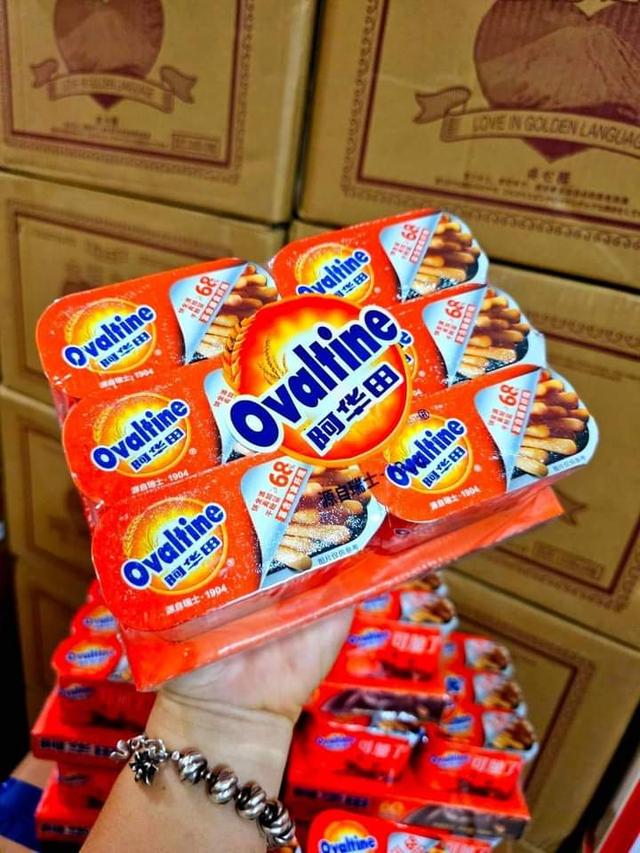 Ovaltine Biscuits  บิสกิตแท่ง  6 แพ็ค 3