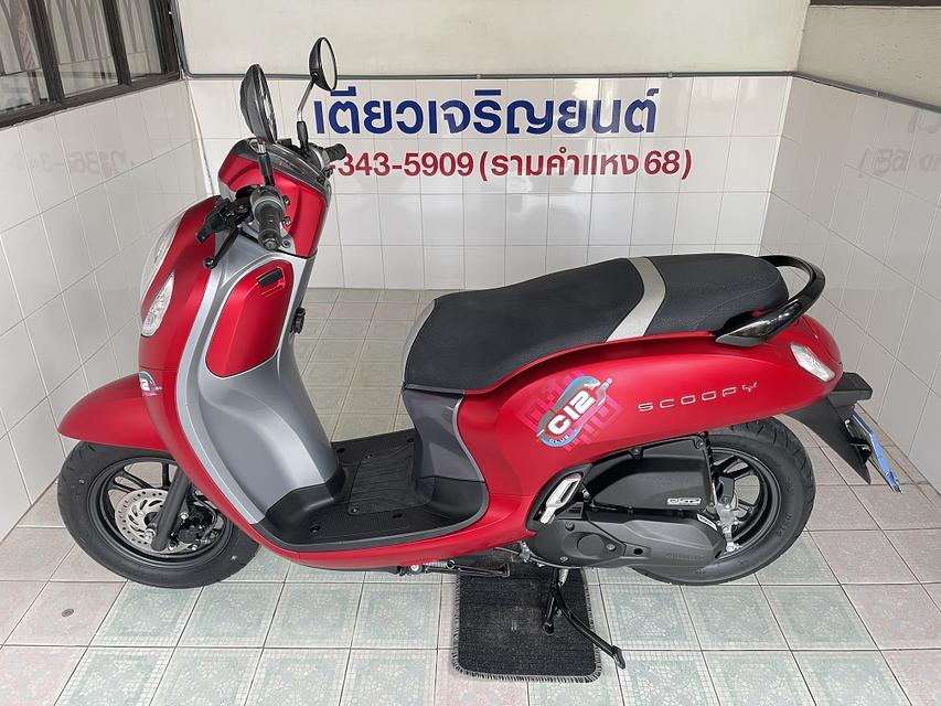 Scoopy Club12 ไมล์แท้ สภาพซื้อจอด รถใช้งานน้อย เจ้าของดูแลดี ไม่เคยล้ม เอกสารครบ มีสมุดคู่มือ วิ่ง8000 ปี66 4