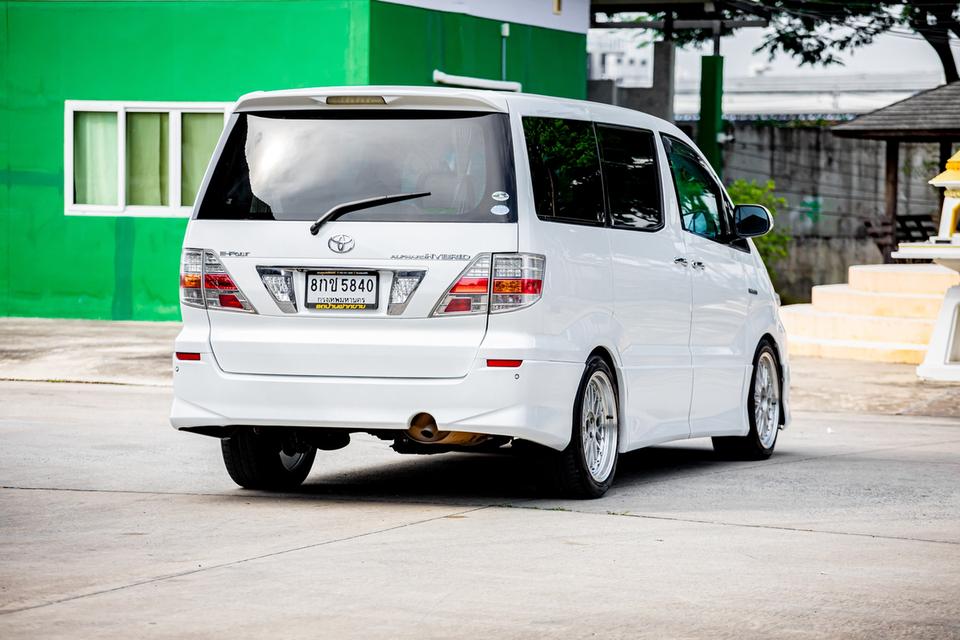 #TOYOTA #ALPHARD 2.4 HYBRID ปี 2007 สีขาวรถครอบครัว 7 ที่นั่ง สวยหรู นั่งสบาย พร้อมใช้งาน✅ รถบ้าน รูปที่ 4