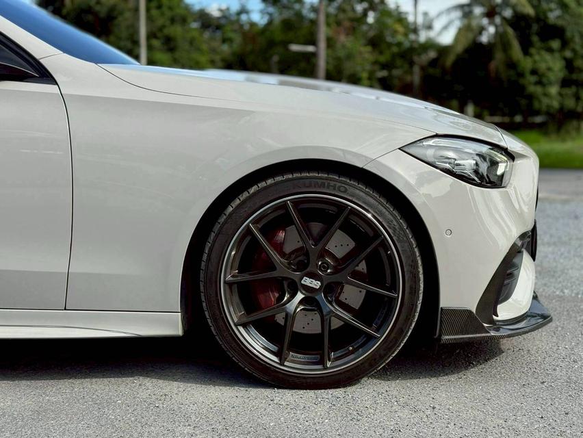 Benz C220d AMG Dymanic w206 2022 แท้ รถสวยจริงๆ เดิมสีดำwrapมา 10