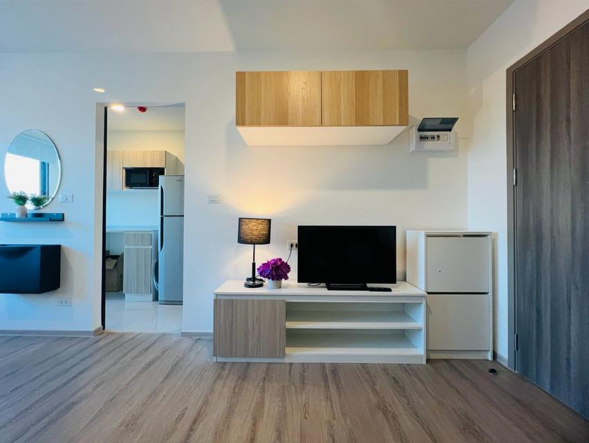 ให้เช่า Condo The Origin Bangkae ใกล้ MRT บางแค 23 ตารางเมตร 1 ห้องครัว ชั้น5 ทิศใต้ ตึกC (เลี้ยงสัตว์ได้) ตกแต่งครบตามรูป 4