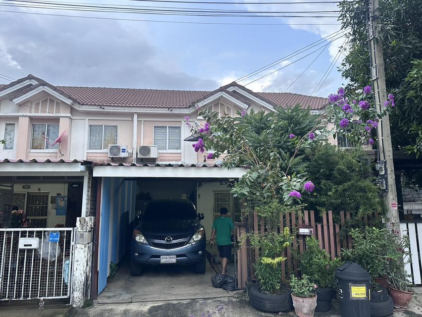บ้านทาวน์เฮาส์2ชั้น หมู่บ้านพฤกษา69 1