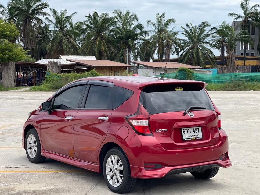 Nissan Note 1.2V ปี 2017 AT สีแดง รูปที่ 6