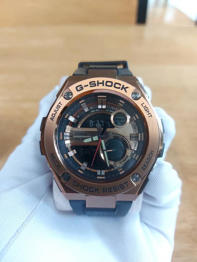 G-SHOCK G-STEEL GST-210B-4A สีพิงค์โกลด์ สภาพ 98%