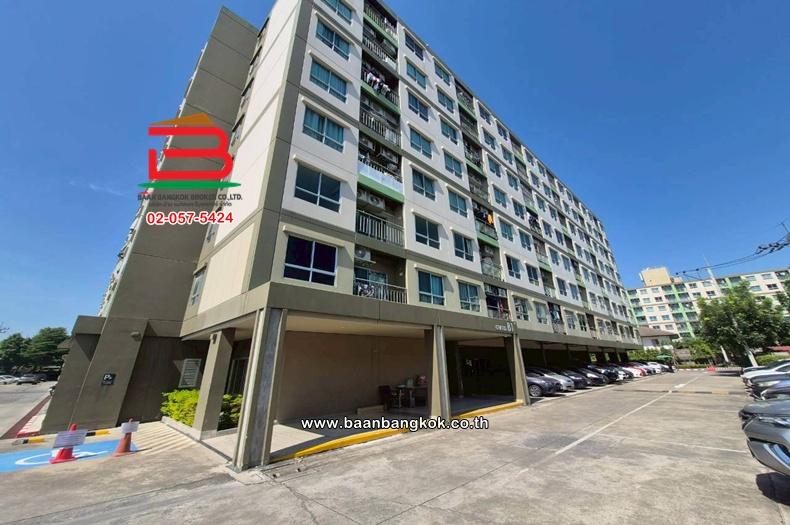 คอนโดมิเนียม เนื้อที่ 22.64 ตร.ม. โครงการ ลุมพินี วิลล์ พระนั่งเกล้า-ริเวอร์วิว : Lumpini Ville Pranangklao-Riverview (ซอยบ้านไทรม้า) ถนนรัตนาธิเบศร์ 3