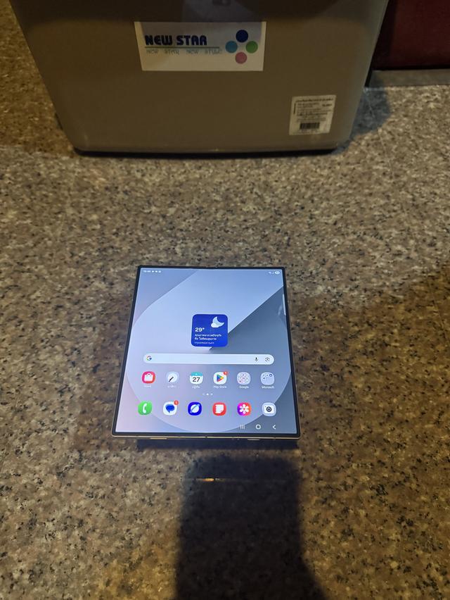 ขายๆๆๆถูกSamsungFold6สีหายากSilver Shadow 512กิ๊กสูนTrueสภาพสวยการใช้งานดีเยี่ยมทุกๆฟังชั่นเครื่องรีสโตได้ตลอดไม่มีติดแอคเค้าใดๆคับ ( จอขาวจั๊วไม่มีจุ