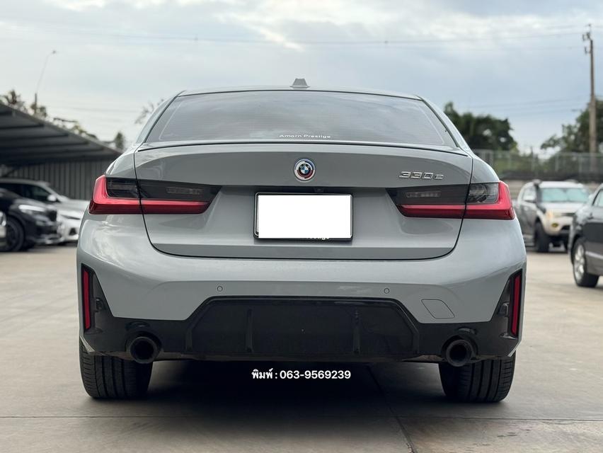 2022 BMW 330e M Sport LCI1 รถมือเดียว ออกศูนย์ ไม่มีอุบัติเหตุ