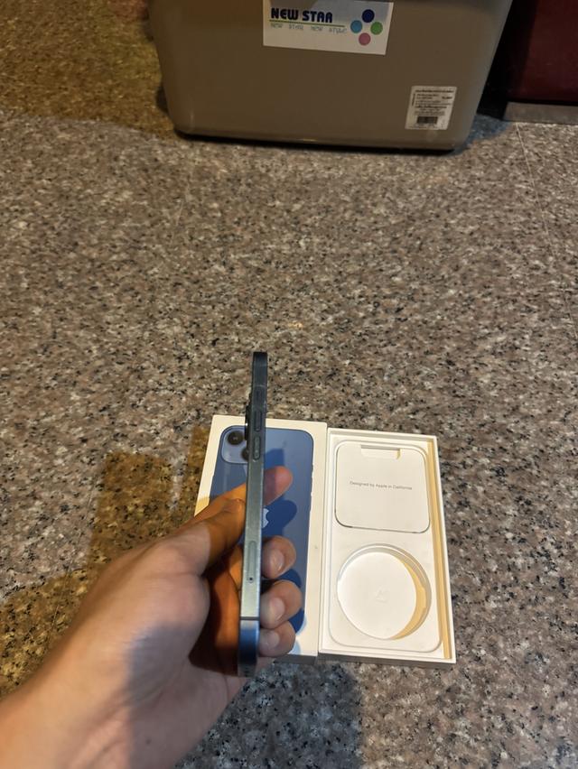 ขายไอโฟน13สีใหม่Blue128กิ๊กสูนTrueมีกล่องเครื่องเดิมๆหายากมากๆสภาพนี้ 6