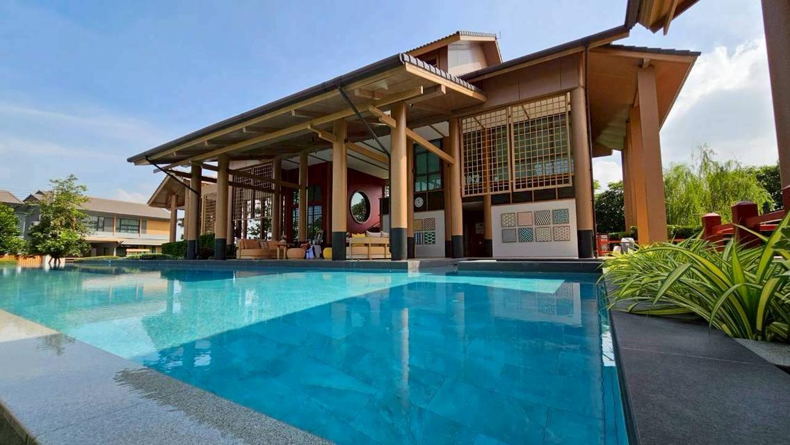 ทำเลหนึ่งเดียวในโครงการ!  บ้านเดี่ยว อณาสิริ รังสิต หลังริมติดสระว่ายน้ำ  4 นอน 4 น้ำ แต่งครบ พร้อมอยู่ ทำเลทองนี้หาไม่ได้อีกแล้ว 3