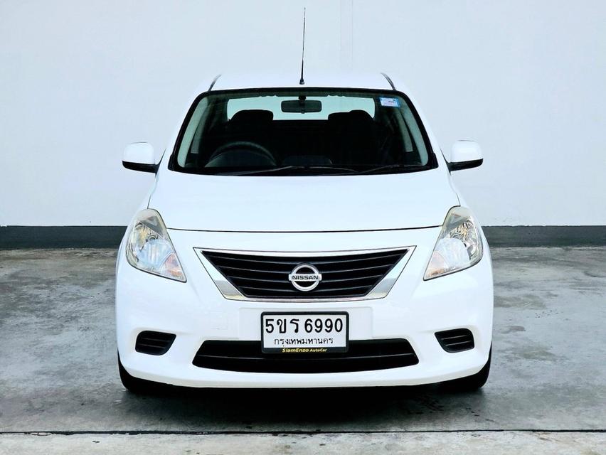 #Nissan Almera 1.2 E เกียร์ ออโต้ เบนซิน สี ขาว ปี 2013 รหัส SEZ6990 7