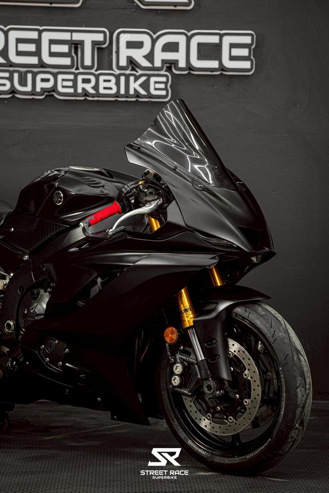 🔥 yamaha yzf-r6 ปี2018 จด19 สีดำ ดุจริง ตัวจริงสายสนาม 🔥 รูปที่ 1