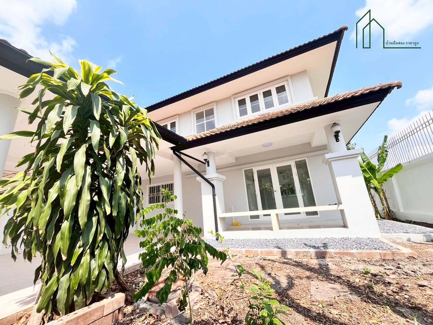 บ้านเดี่ยว 54.7 ตร.วา แปลงมุม หมู่บ้านโรยัลปาร์ควิลล์ สุวินทวงศ์ 44 รีโนเวทใหม่ทั้งหลัง 4