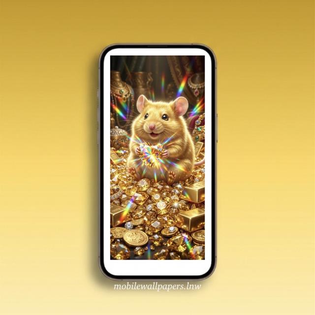 วอลเปเปอร์มือถือ วอลเปเปอร์โทรศัพท์ เมืองแห่งอัญมณี วอลเปเปอร์มงคล Lucky Mobile Phone Wallpaper