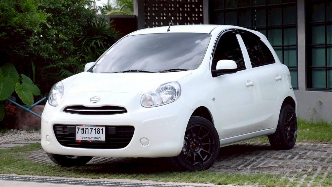 รหัสรถ KN7181 NISSAN MARCH รุ่น E 1.2 เบนซิน AUTO ปี 2013