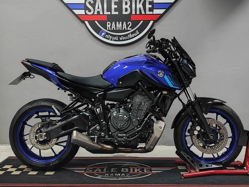 ออกรถ 0 บาท YAMAHA MT07 รถมือเดียวสภาพนางฟ้า