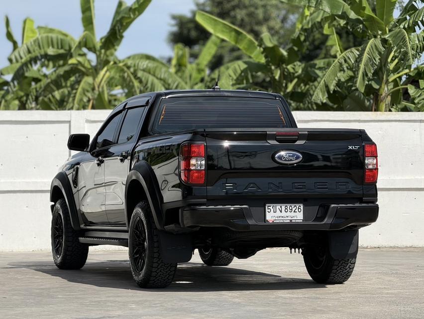 2022 FORD RANGER, 2.0 TURBO XLT โฉม HI-RIDER DOUBLE CAB สีดำ มือเดียวป้ายแดง ประวัติดี รูปย่อยที่ 3