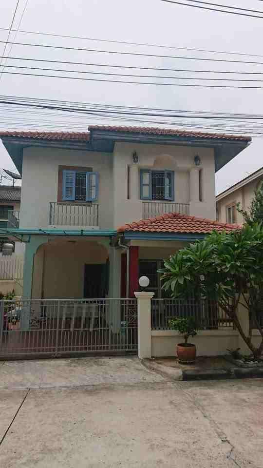 B1023 ให้เช่าบ้านเดี่ยวหมู่บ้านชวนชื่นลาดพร้าวถนนสุคนธสวัสดิ์  1