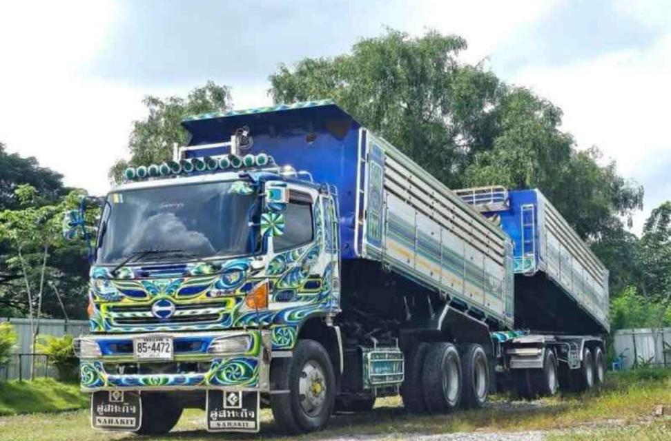 Hino FM 344 Hp 10 ล้อพ่วงแม่ลูก