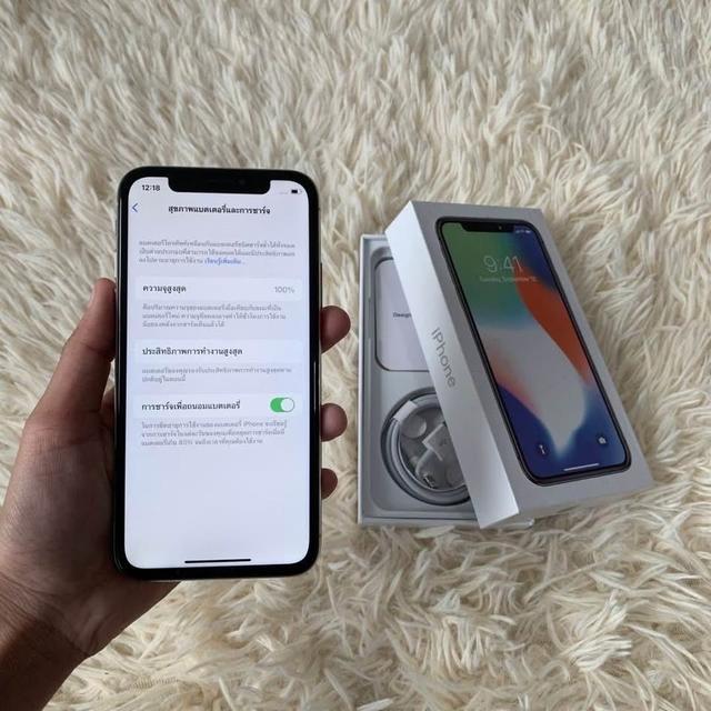 iPhone X 64GB สีขาว🤍 #เครื่องศูนย์ไทย จัดส่งทั่วไทย 6