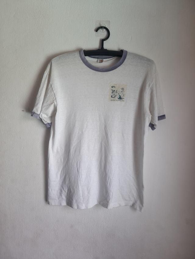 Vintage Hanes Ringer T shirt Boston tea party 1980 (70-80s)