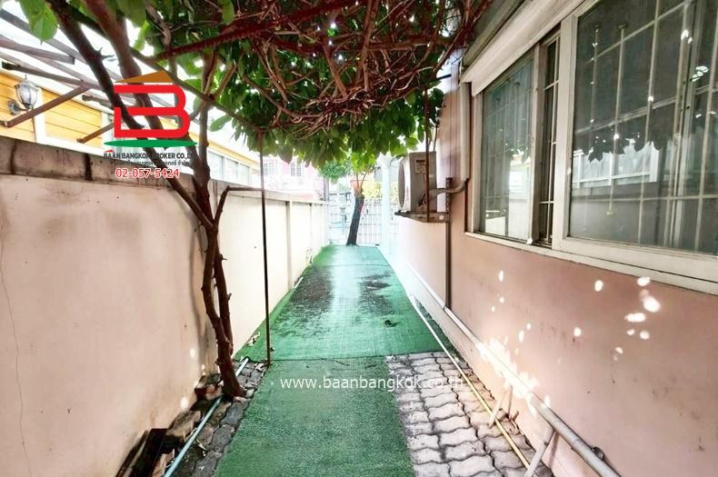 บ้านเดี่ยว เนื้อที่ 58.8 ตร.ว. หมู่บ้าน ซิลค์ วิลเลจ (สายไหม 54) ใกล้ปตท.สายไหม 56 ถนนสายไหม แขวงสายไหม เขตสายไหม 5