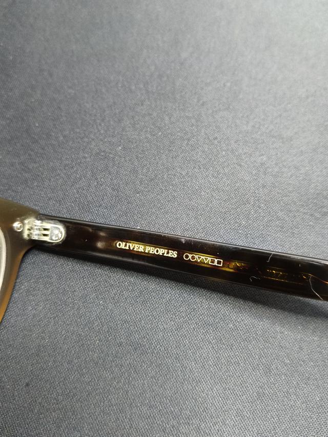 กรอบแว่นตา Oliver Peoples Sheldrake OV5036 สีกรวยส้มน้ำตาล พร้อมกล่องแท้ รูปที่ 5