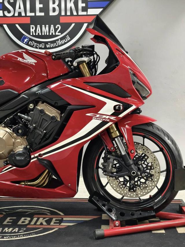 ออกรถ 0 บาท ฟรีเงินดาวน์ Honda Cbr650r ปี 2019 abs รูปที่ 8