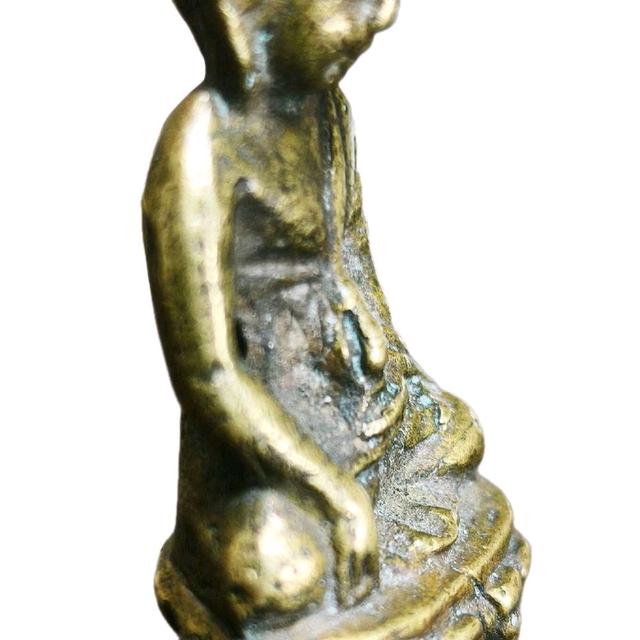 	พระกริ่งหลวงพ่อจาด พิมพ์ใหญ่ วัดบางกระเบา(ออกวัดบางหอย)ปี2485 5