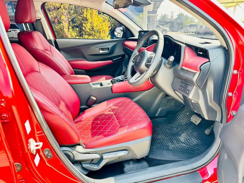 รถบ้านเข้าใหม่ สีสดใส จะถูกจะแพงแดงไว้ก่อนเลยจ้า เดิมทั้งคัน ไมล์เพียง34,000โลเท่านั้น เข้าศูนย์ตลอด  #TOYOTA YARISATIV 1.2PREMIUM LUXURY ปี2022จด202 รูปที่ 8