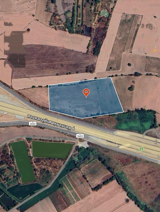 ขายที่ดินอำเภอเมืองนครราชสีมาไร่ละ1,300,000บาท ติดถนนเลียบมอเตอร์เวย์M6 พื้นที่ 13 ไร่ 1