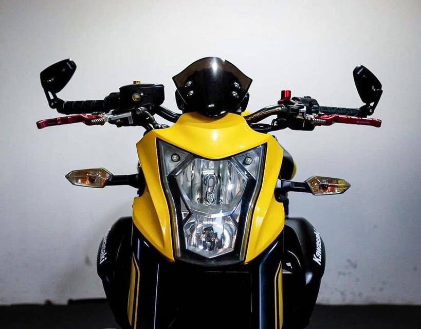 Kawasaki ER-6N ABS สีเหลือง ปี 2015 2