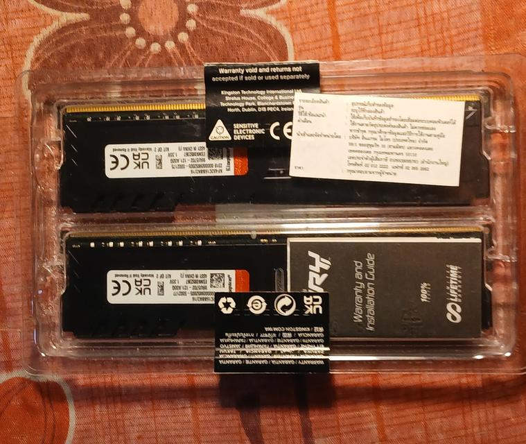 RAM DDR4(3200) 16GB (8GBX2) KINGSTON FURY BEAST
