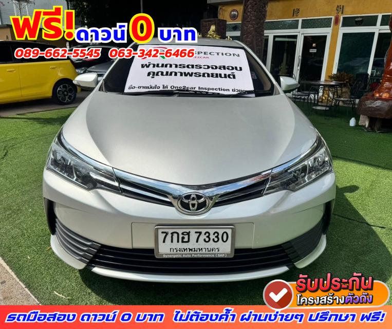 🟠ปี2018 Toyota Corolla Altis 1.6 G ติดแก็ส CNG 