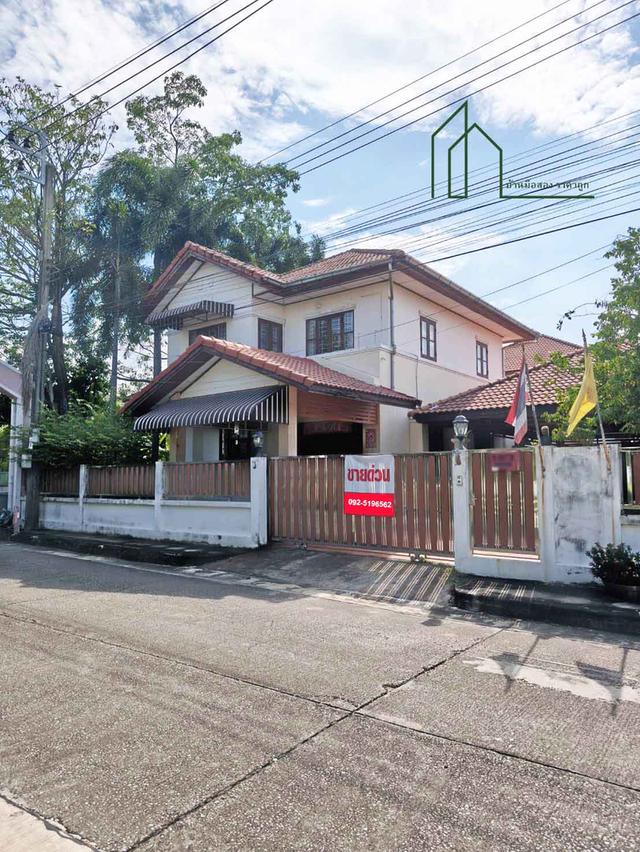 บ้านเดี่ยวต้นโครงการ หมู่บ้านชลิดา ทวีวัฒนา ศาลาธรรมสพน์  1