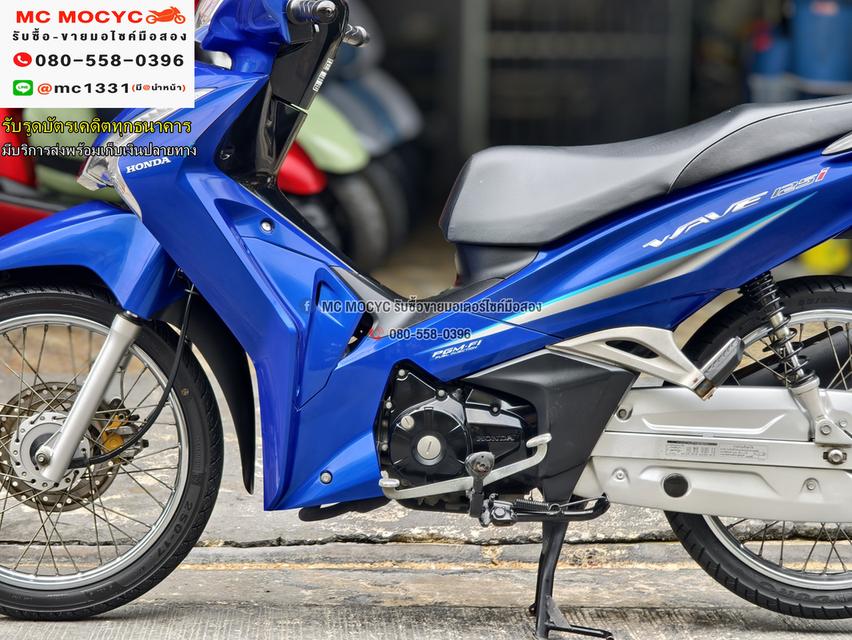 Wave 125i 2018 สตาดมือ เครื่องเดิมเสียงเงียบ ใช้งานได้ปกติ มีเล่มเขียวชุดโอนให้ครบ NO1206   8