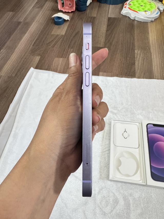 iPhone 12  มือ✌️128GB สีม่วงสภาพดี ใช้งานได้ตามปกติ 2