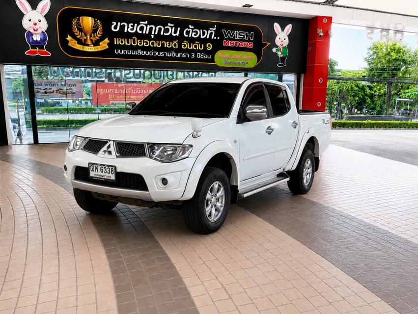 2011 Mitsubishi Triton Plus DBL 2.4 CNG MT ไมล์193,xxxkm แก็สโรงงาน เบนซิล 2,400CC เกียร์ธรรมดา