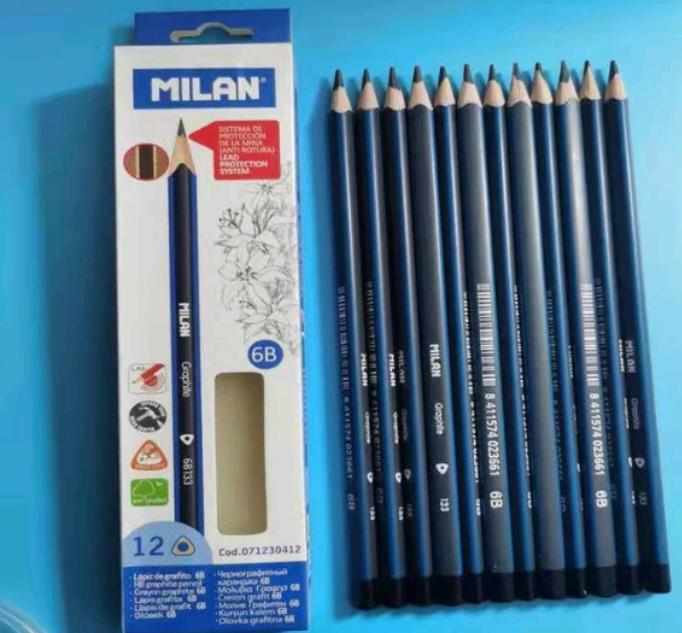 ดินสอไม้ ไส้ ดินสอ 2B อย่างดี 1