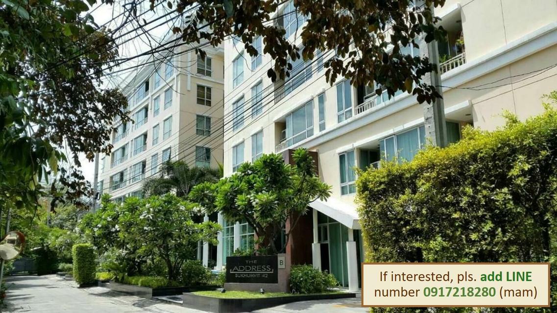 Luxury condo for rent (45 sqm), The Address Sukhumvit 42, 4-min walk to Gateway Ekamai (BTS Ekamai) 17