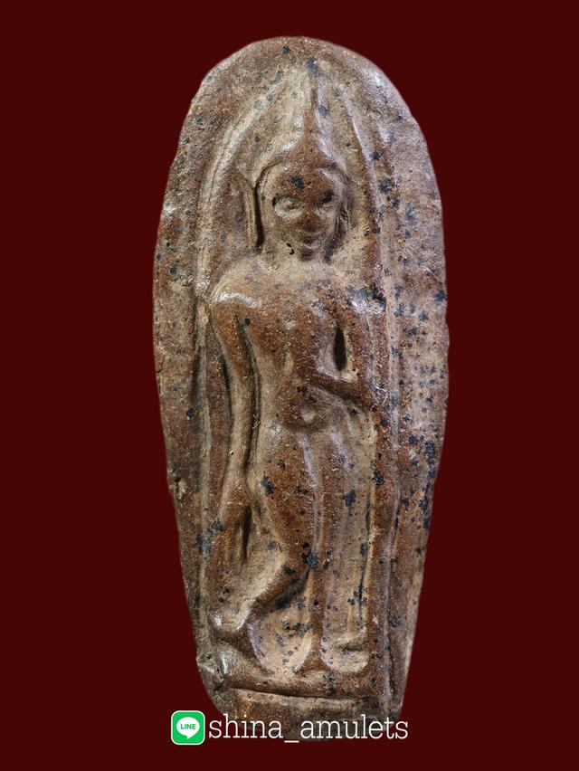 พระลีลาเม็ดขนุน กำแพงเพชร เนื้อดิน