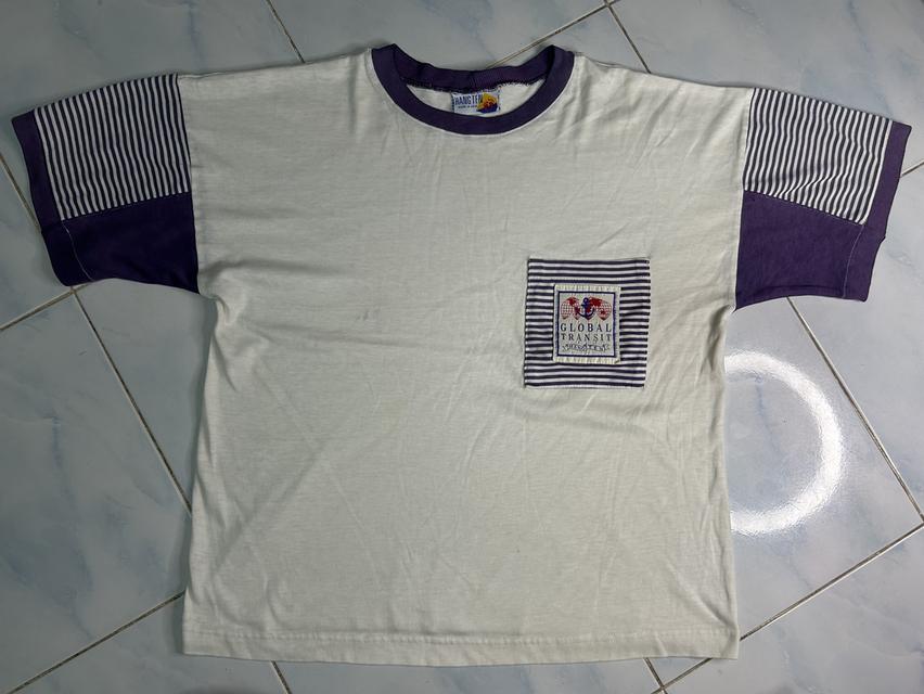 🏄‍♂️ [Top Rare] Vintage 90s HANG TEN - Made in U.S.A. 🇺🇸 (ทรง Boxy 21/24)